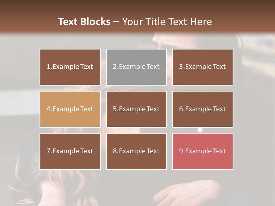 Facial White Sleep PowerPoint Template