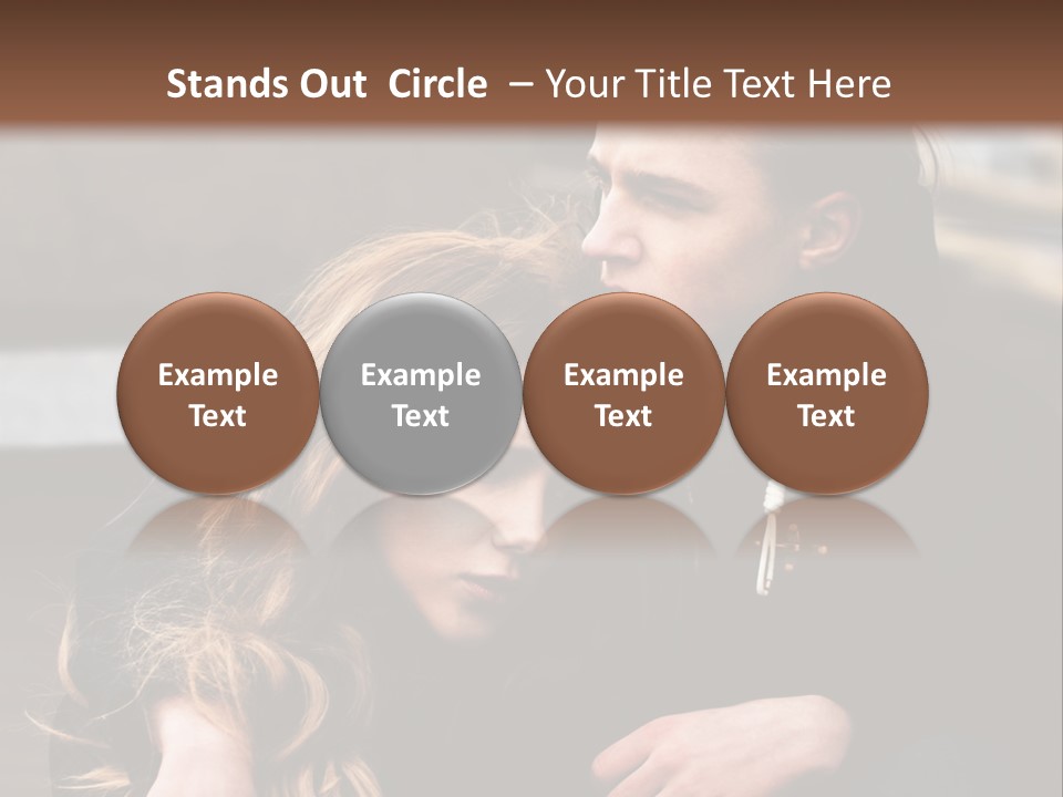 Facial White Sleep PowerPoint Template