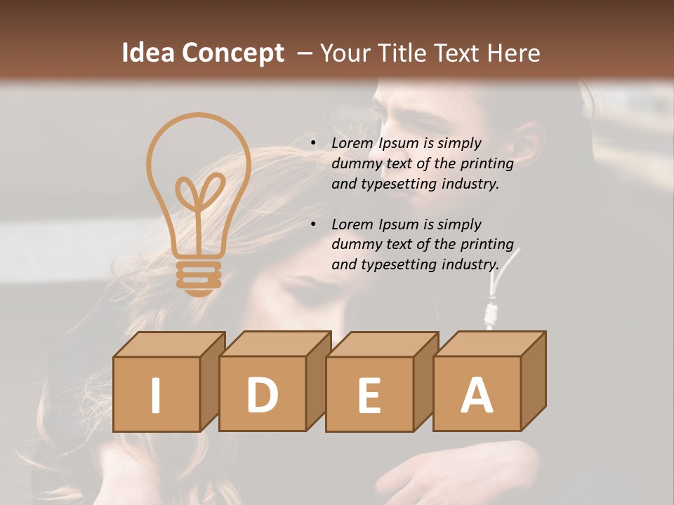 Facial White Sleep PowerPoint Template