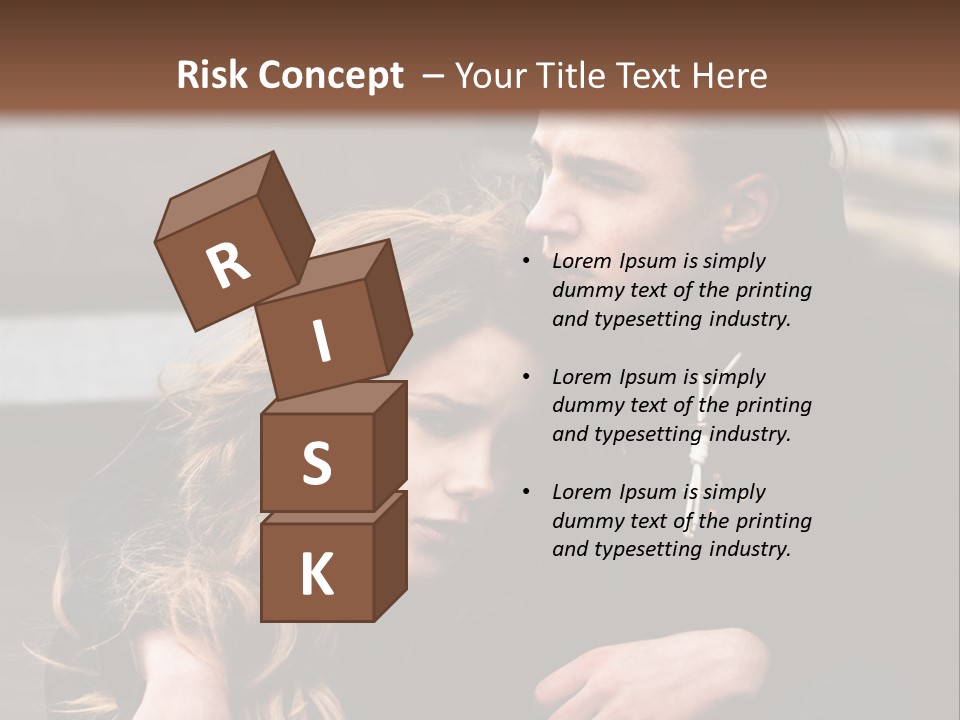 Facial White Sleep PowerPoint Template