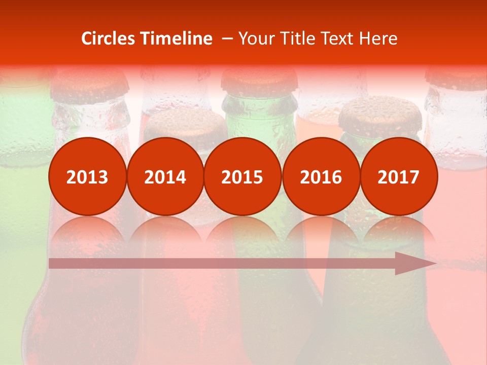 White Junk Food Refreshment PowerPoint Template