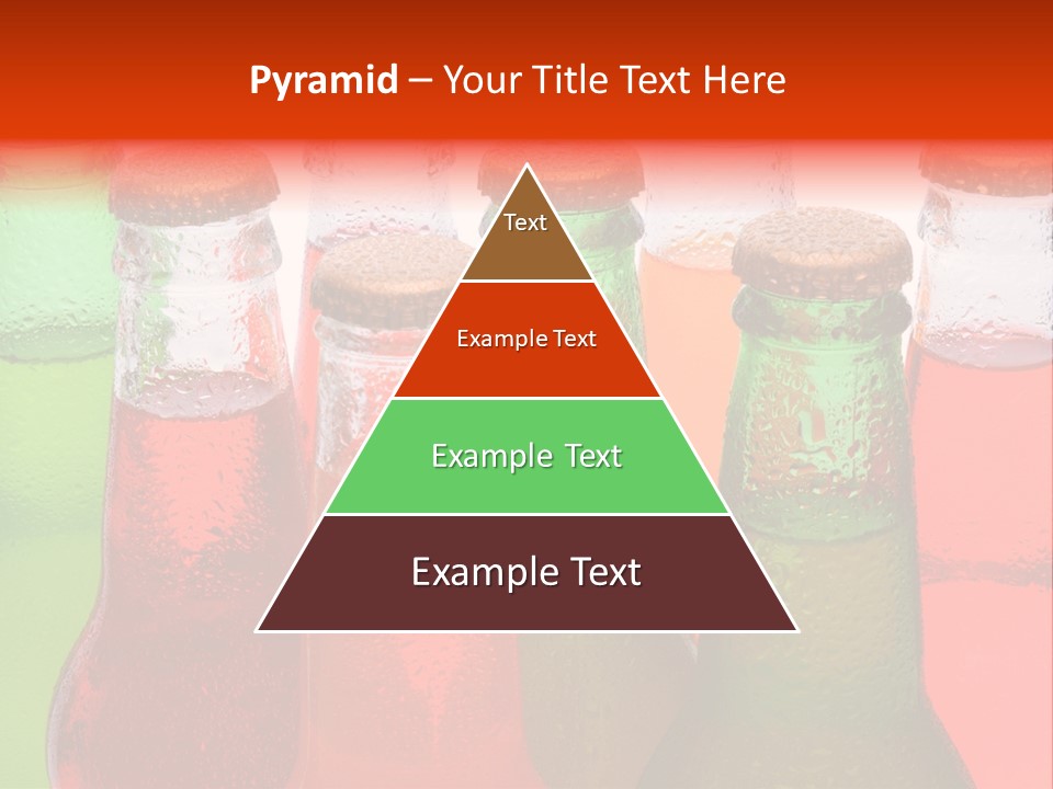 White Junk Food Refreshment PowerPoint Template