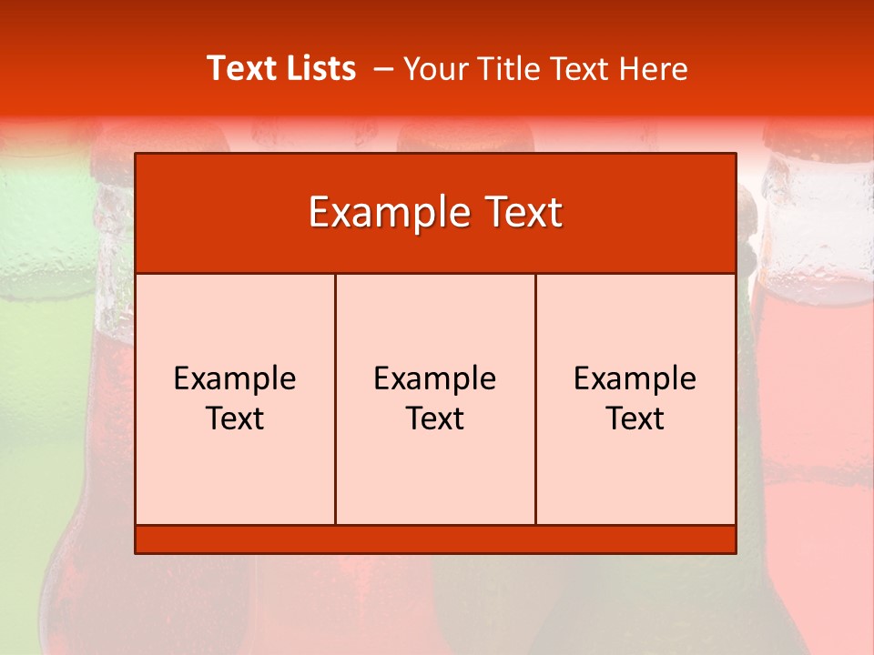 White Junk Food Refreshment PowerPoint Template