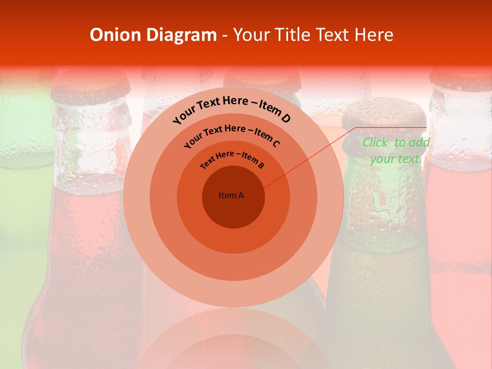 White Junk Food Refreshment PowerPoint Template