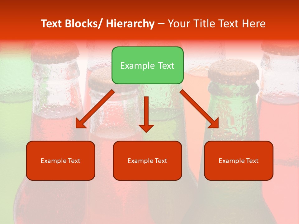 White Junk Food Refreshment PowerPoint Template