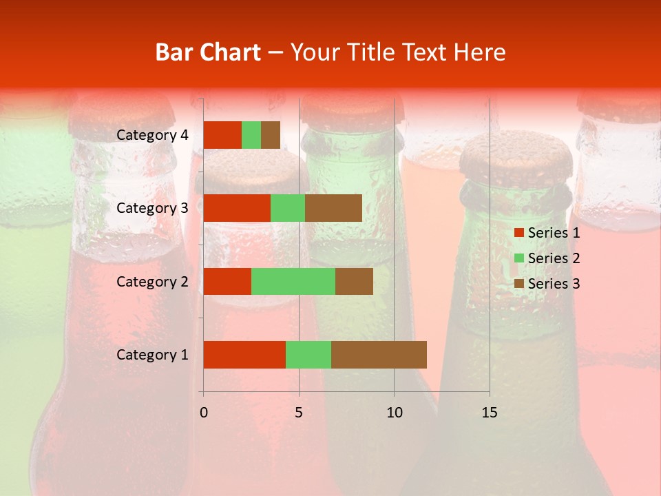 White Junk Food Refreshment PowerPoint Template