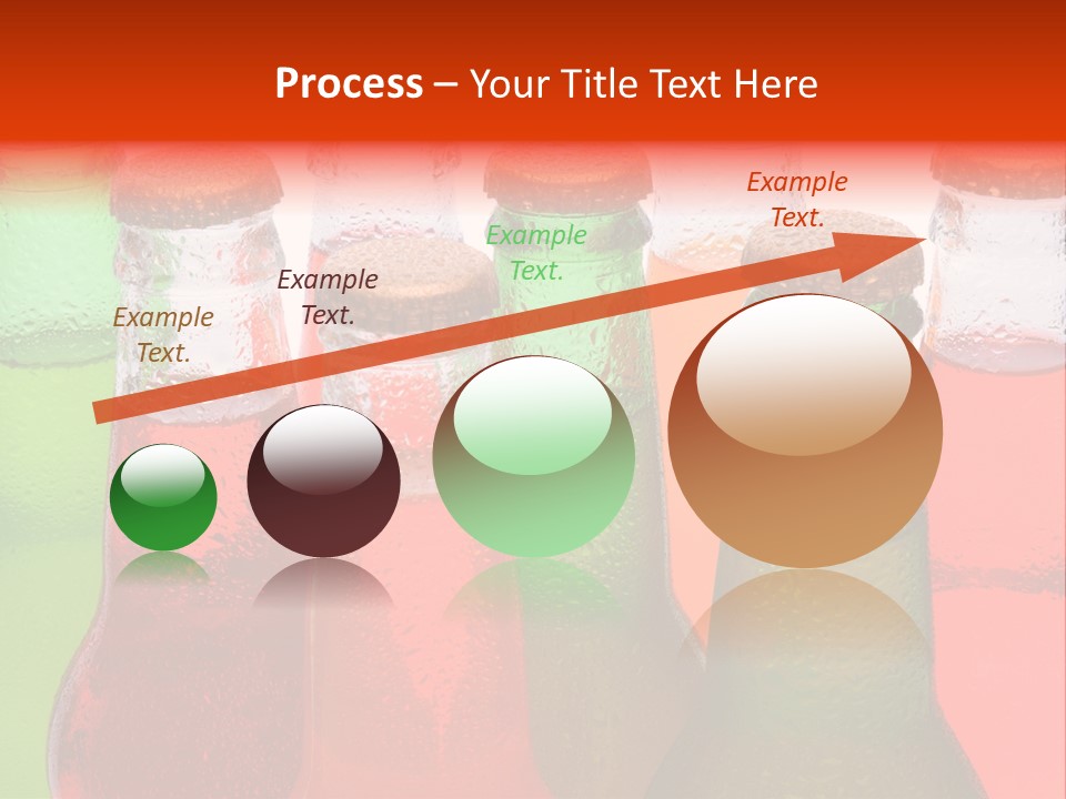 White Junk Food Refreshment PowerPoint Template