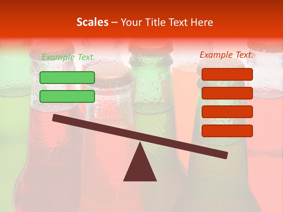 White Junk Food Refreshment PowerPoint Template