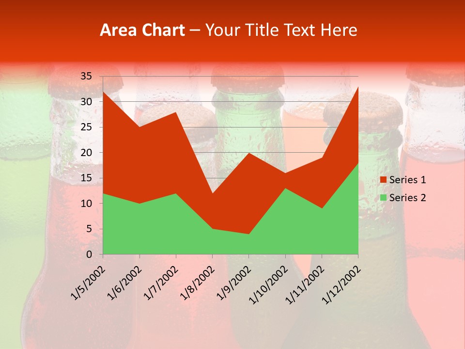 White Junk Food Refreshment PowerPoint Template