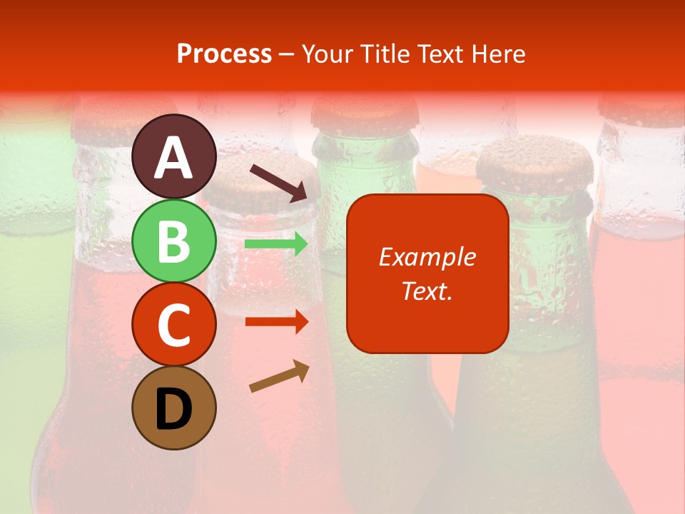 White Junk Food Refreshment PowerPoint Template