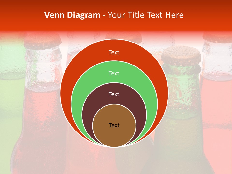 White Junk Food Refreshment PowerPoint Template