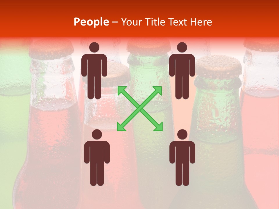 White Junk Food Refreshment PowerPoint Template