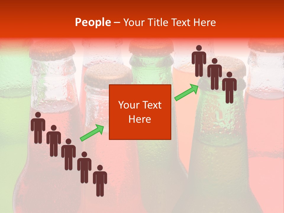 White Junk Food Refreshment PowerPoint Template