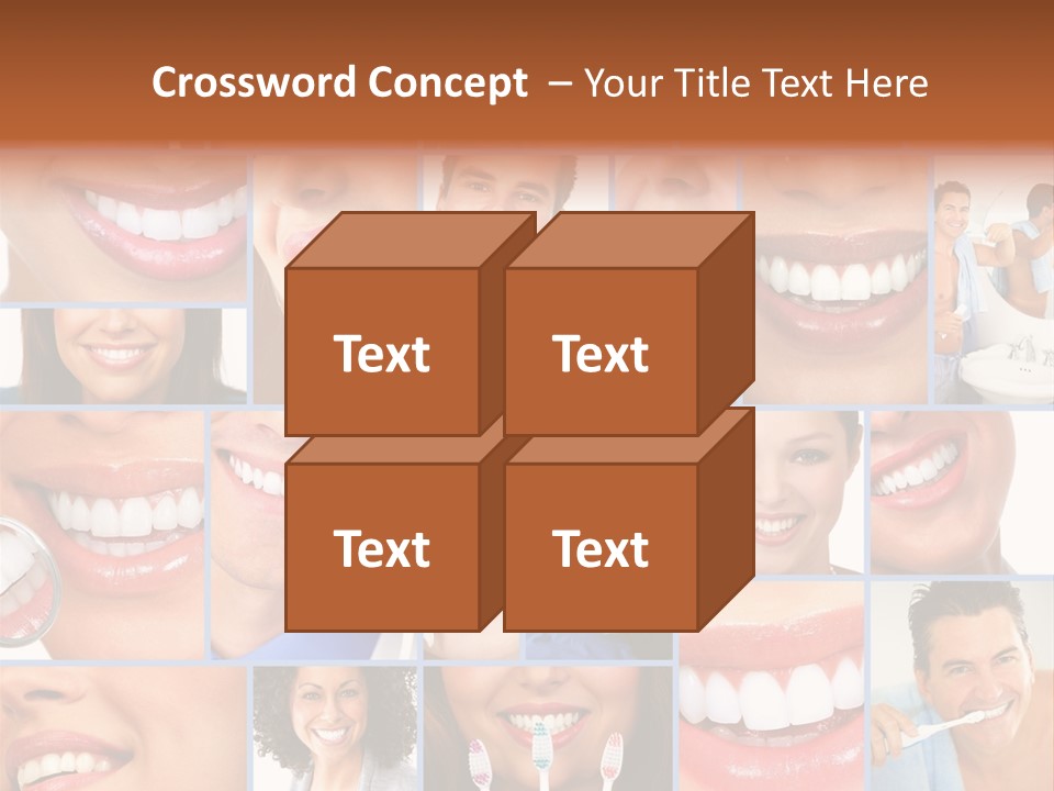 Lips Human Health PowerPoint Template
