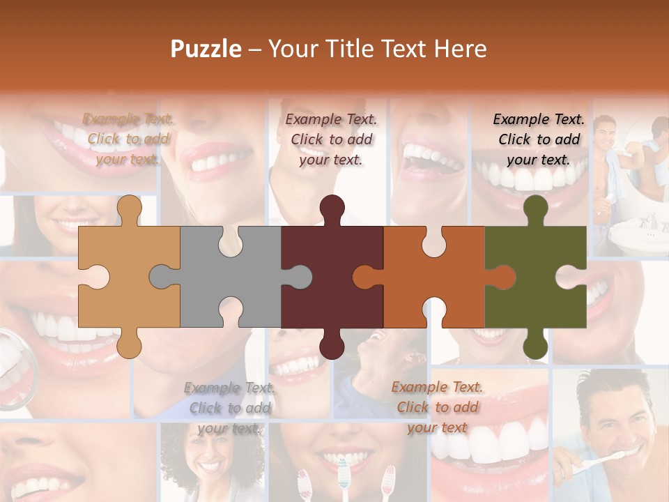 Lips Human Health PowerPoint Template