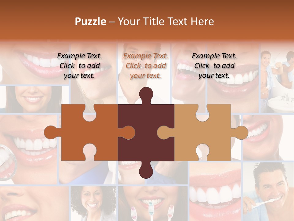 Lips Human Health PowerPoint Template