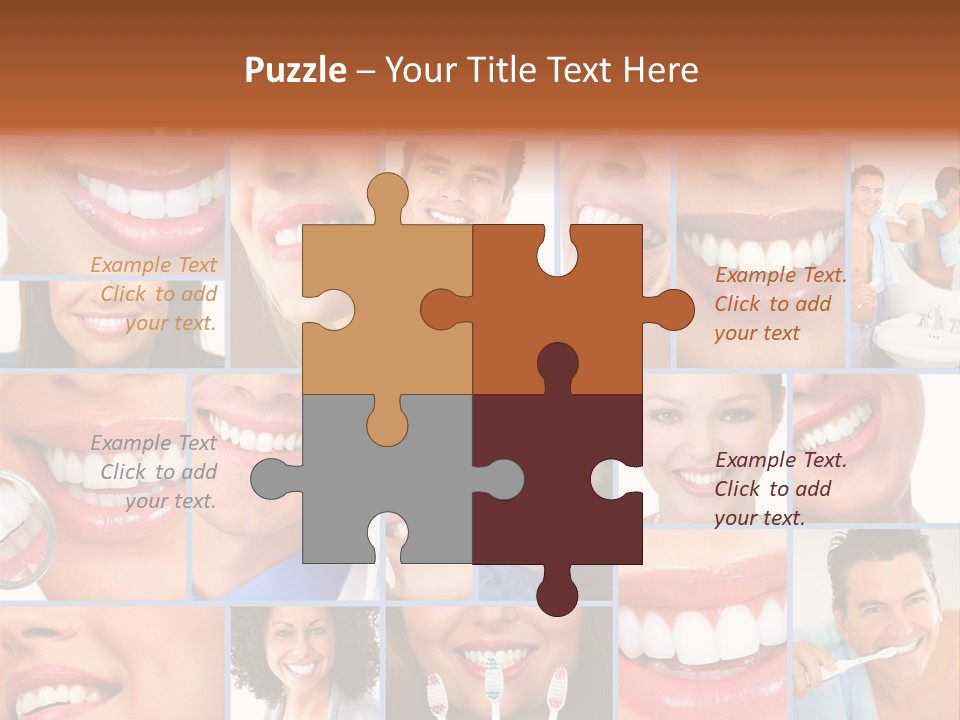 Lips Human Health PowerPoint Template