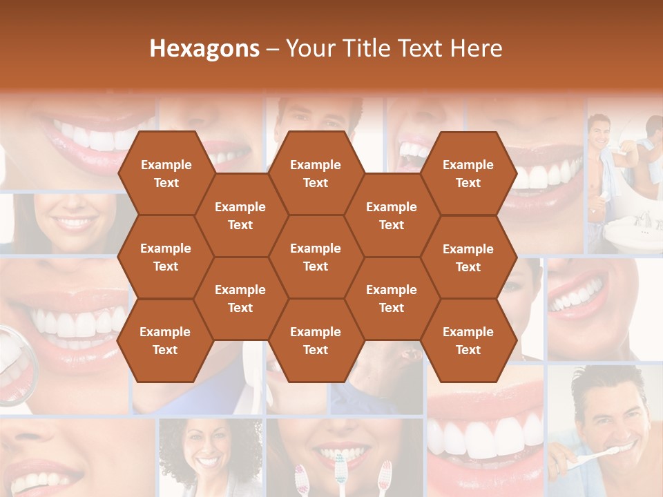 Lips Human Health PowerPoint Template