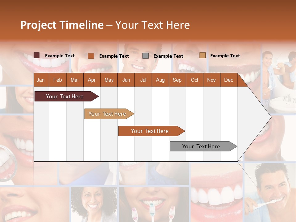 Lips Human Health PowerPoint Template