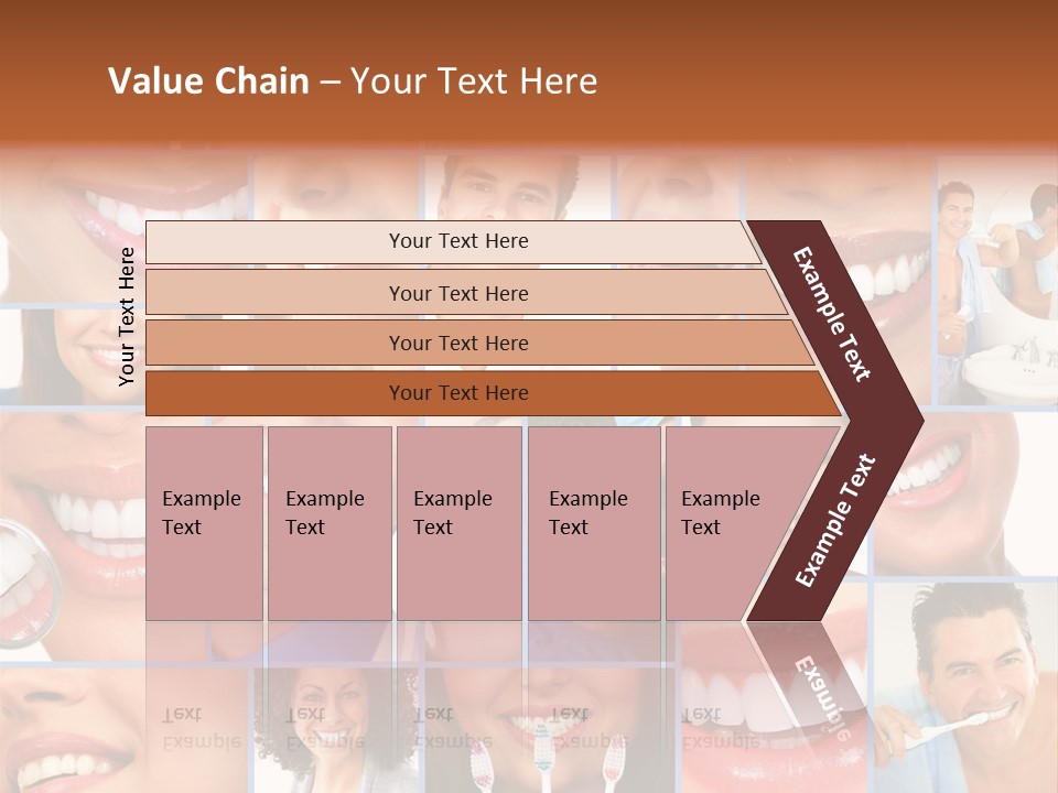 Lips Human Health PowerPoint Template