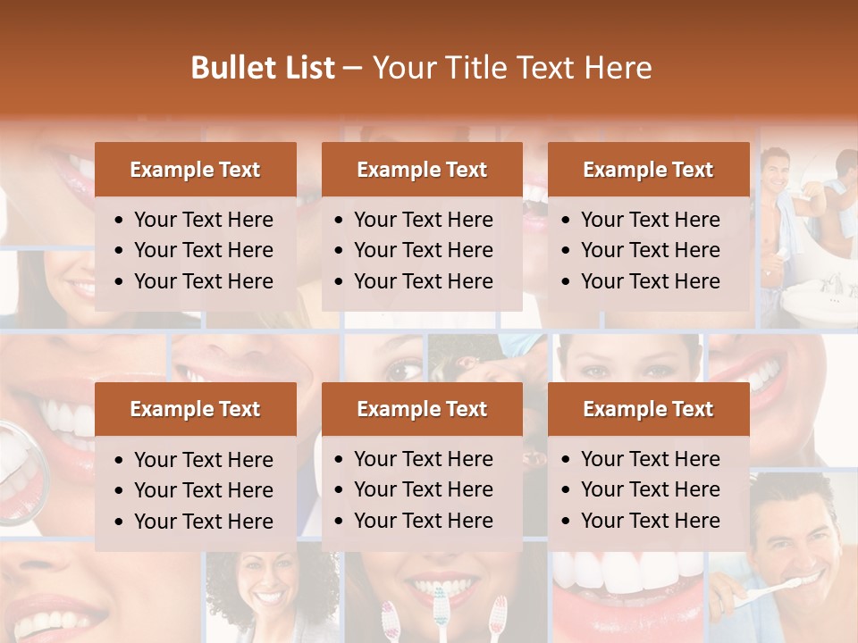 Lips Human Health PowerPoint Template