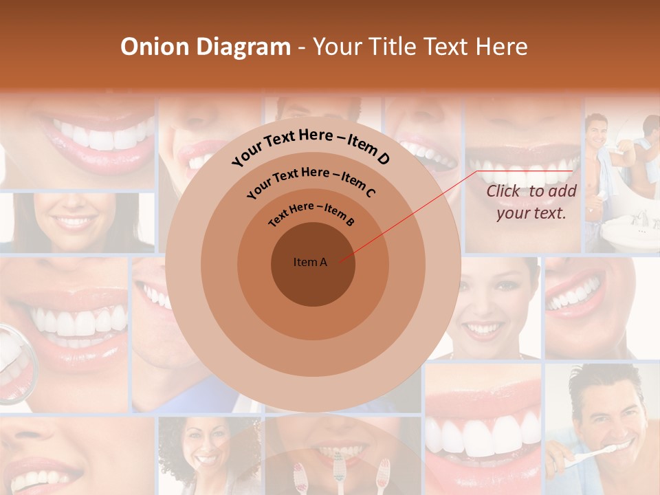 Lips Human Health PowerPoint Template