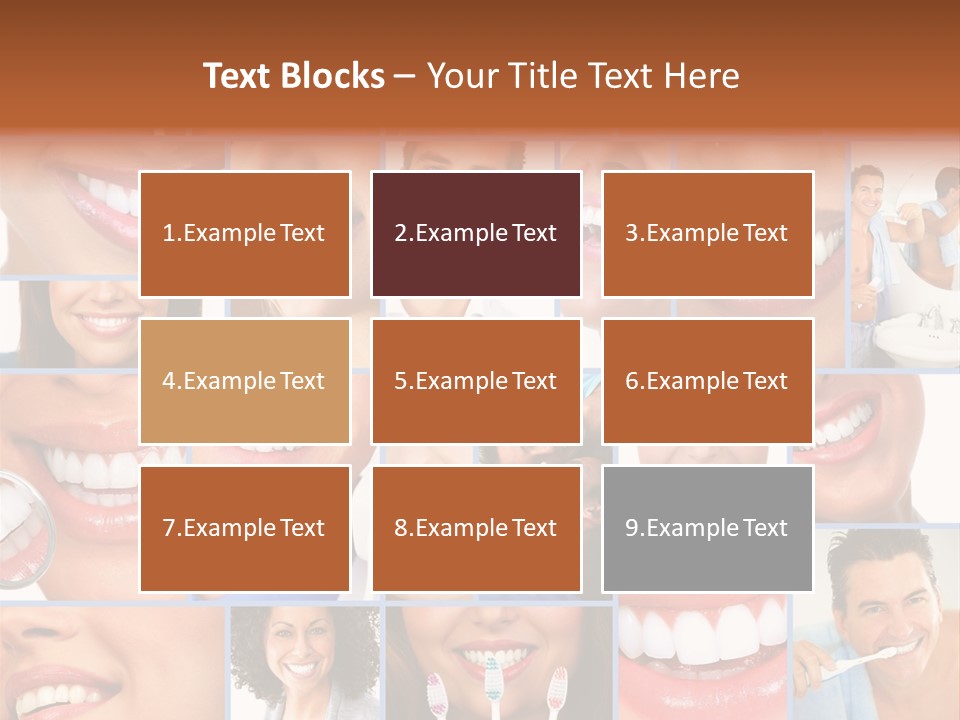 Lips Human Health PowerPoint Template