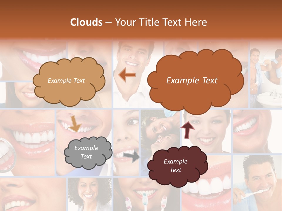 Lips Human Health PowerPoint Template