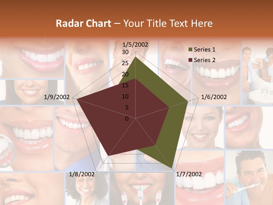 Lips Human Health PowerPoint Template