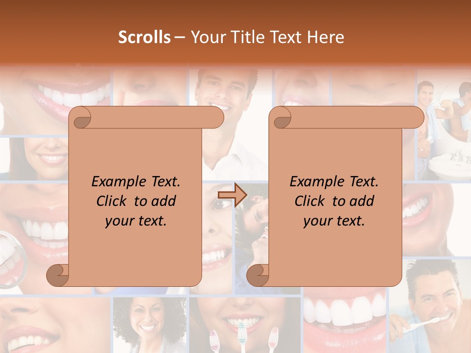 Lips Human Health PowerPoint Template