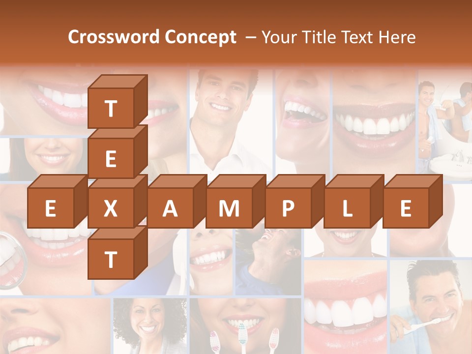 Lips Human Health PowerPoint Template