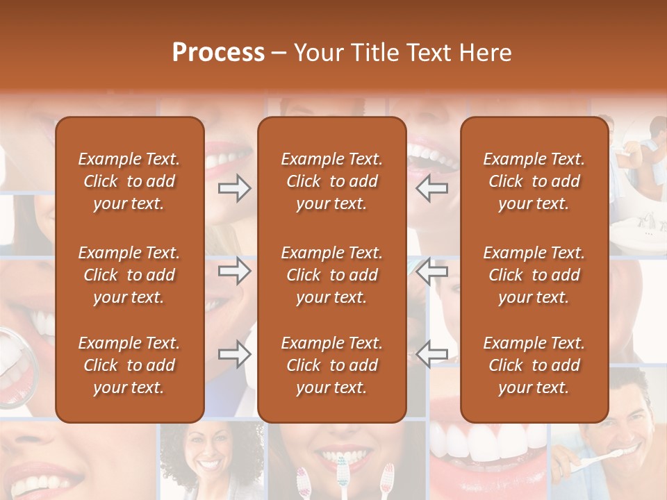 Lips Human Health PowerPoint Template