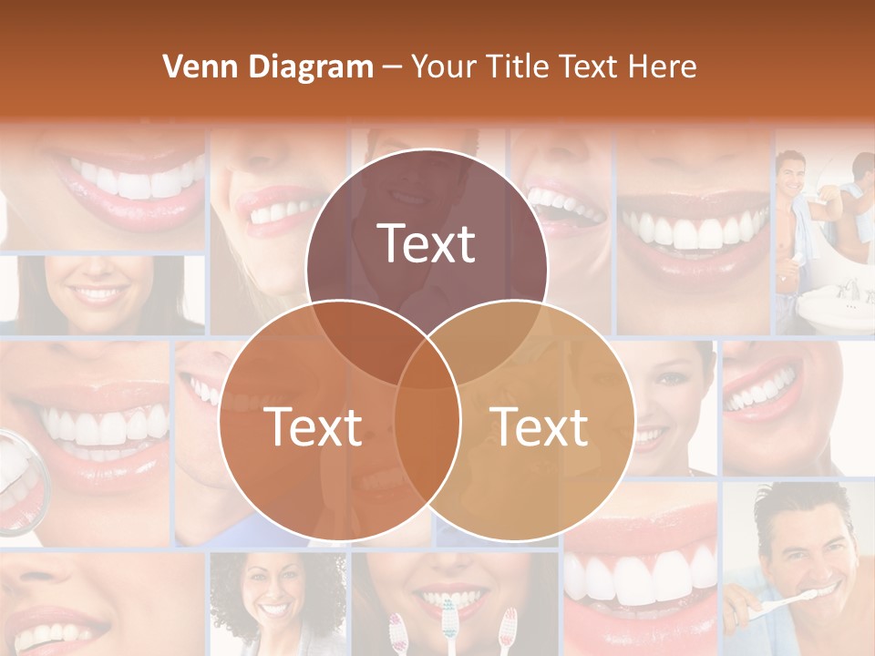 Lips Human Health PowerPoint Template