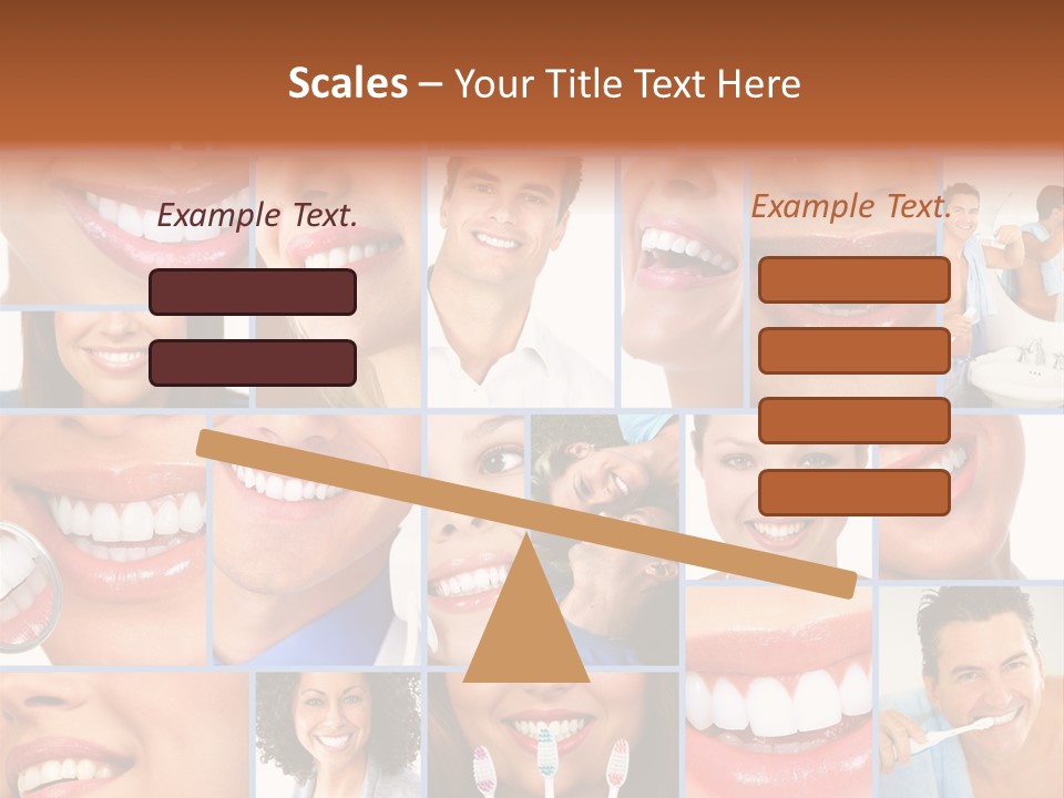Lips Human Health PowerPoint Template