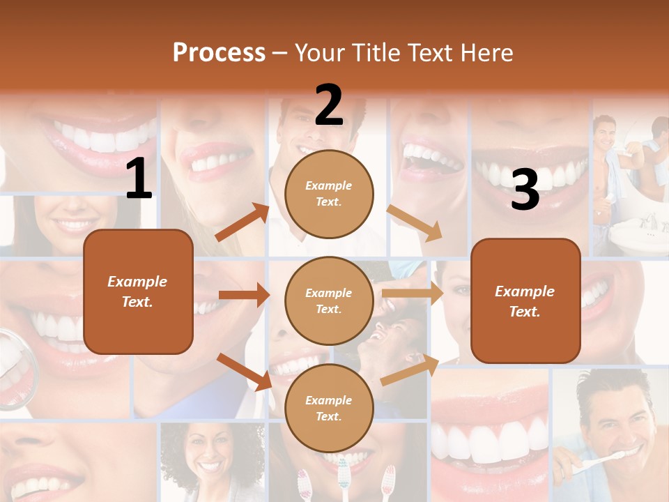 Lips Human Health PowerPoint Template
