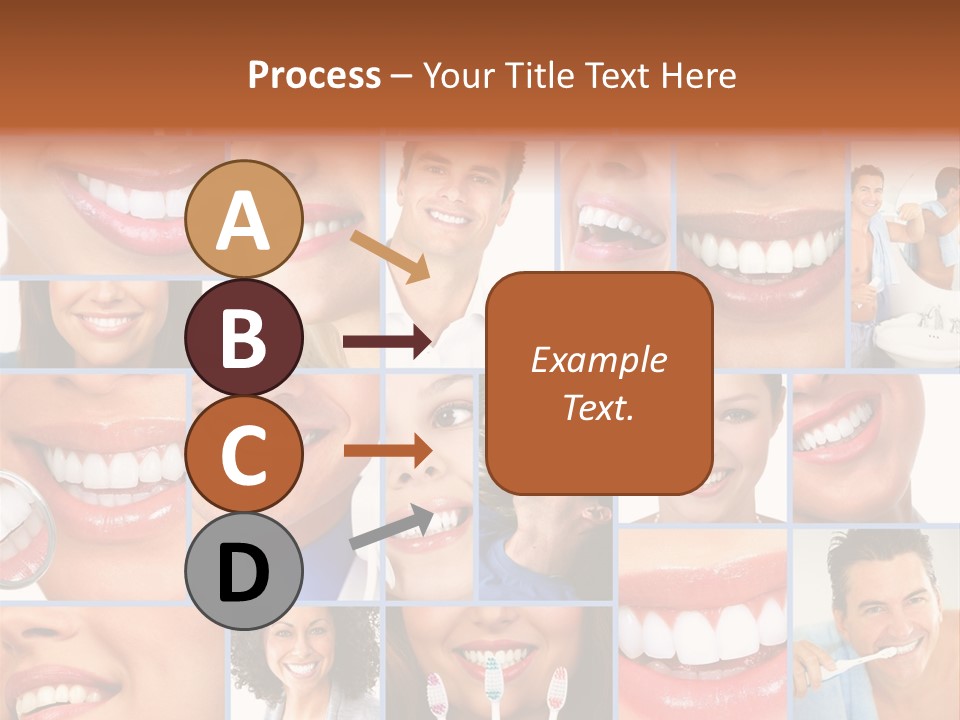 Lips Human Health PowerPoint Template