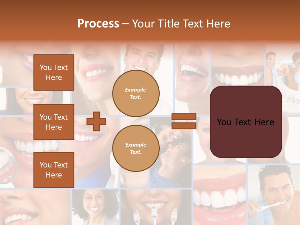 Lips Human Health PowerPoint Template
