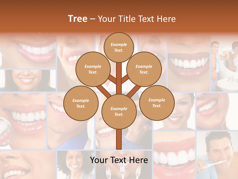 Lips Human Health PowerPoint Template
