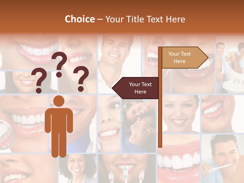 Lips Human Health PowerPoint Template