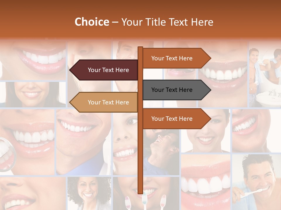 Lips Human Health PowerPoint Template