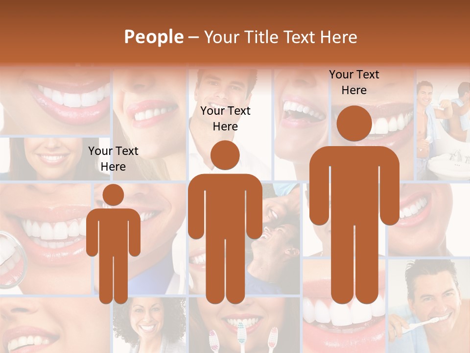 Lips Human Health PowerPoint Template