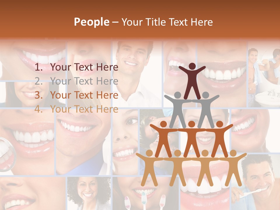 Lips Human Health PowerPoint Template