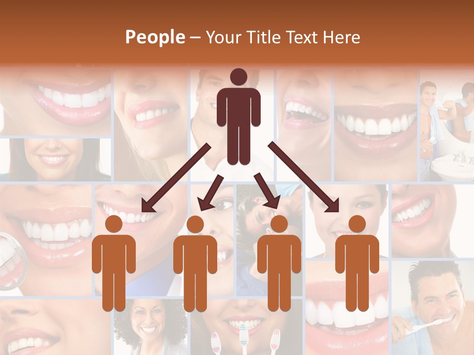 Lips Human Health PowerPoint Template