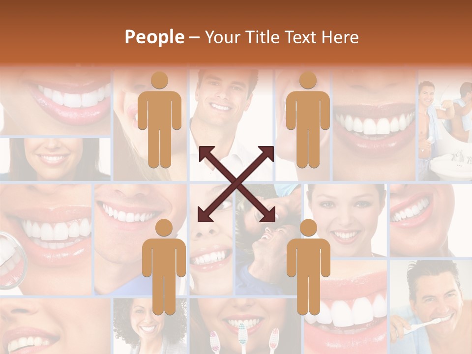 Lips Human Health PowerPoint Template
