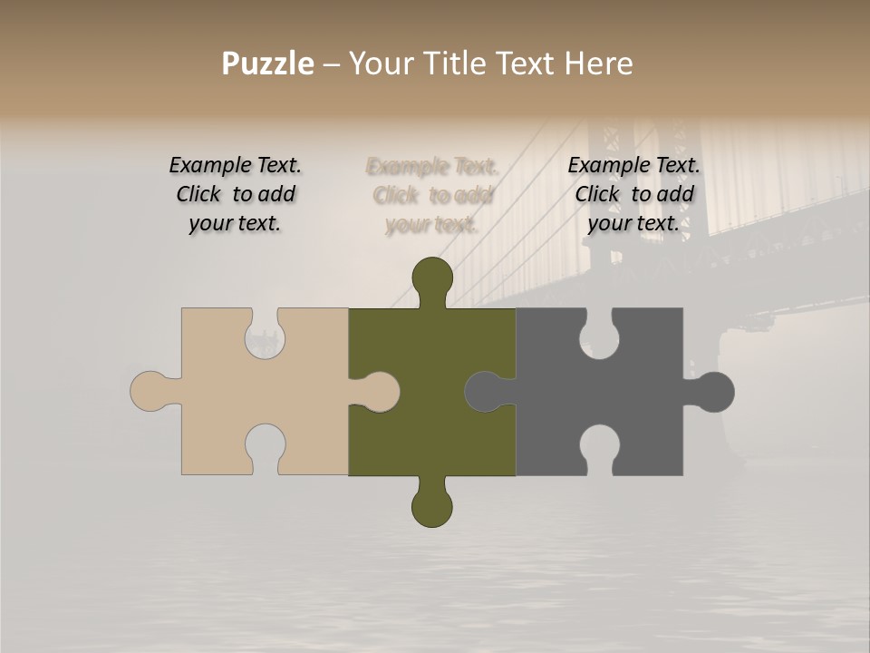 America New York Evening PowerPoint Template