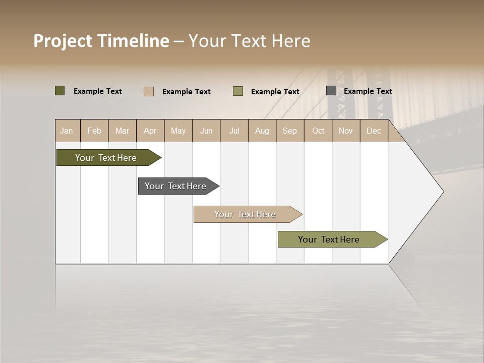 America New York Evening PowerPoint Template