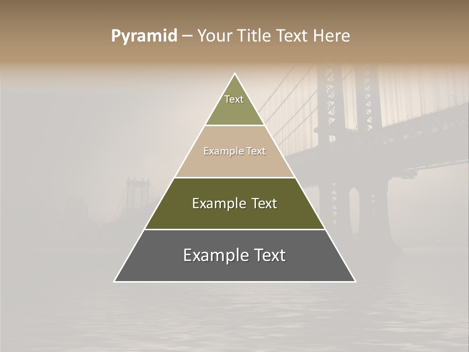 America New York Evening PowerPoint Template