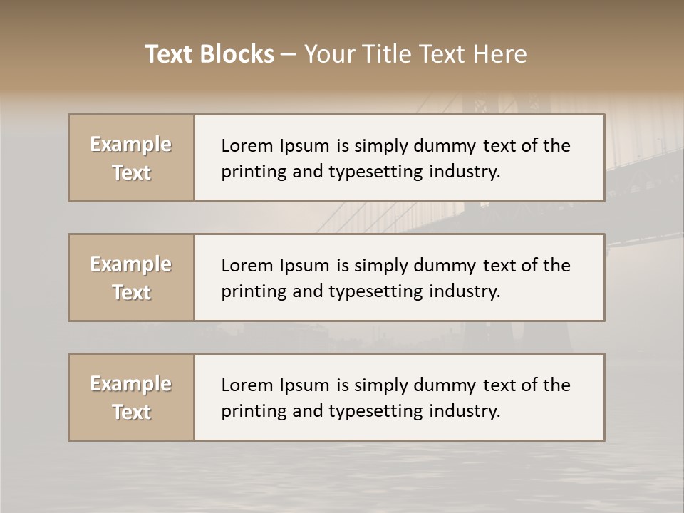 America New York Evening PowerPoint Template