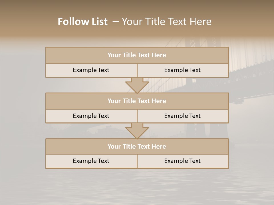 America New York Evening PowerPoint Template