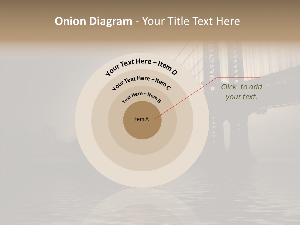 America New York Evening PowerPoint Template